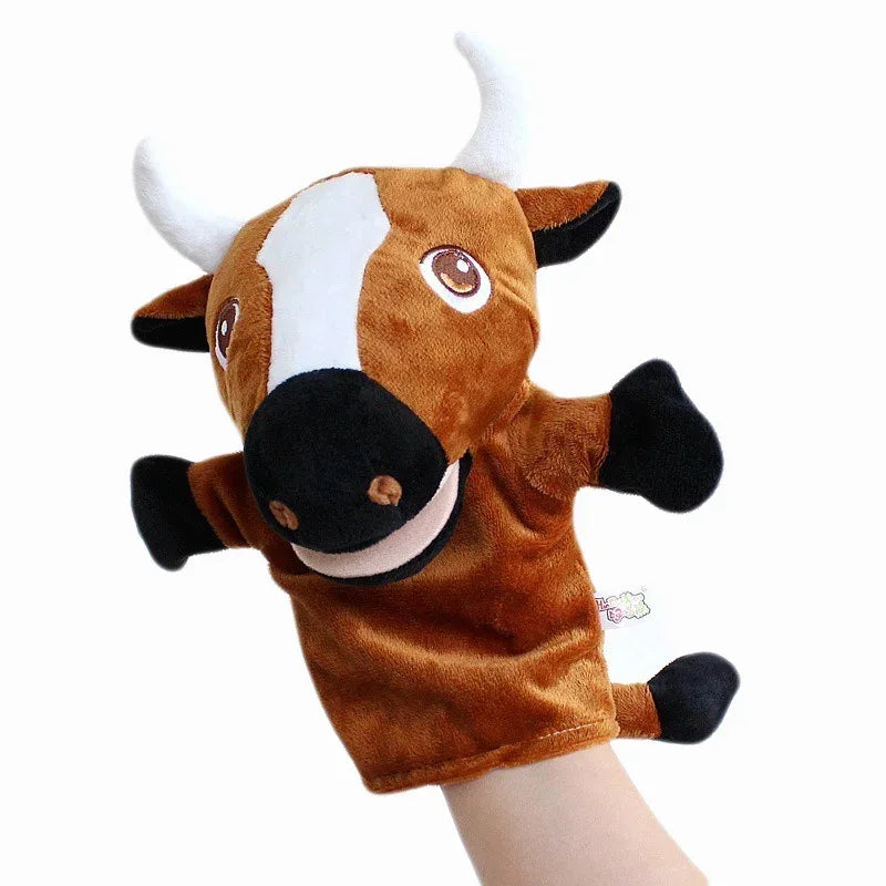 Kawaii Plush Animal Hand Puppet Set for Kids Educational Stories - ToylandEU