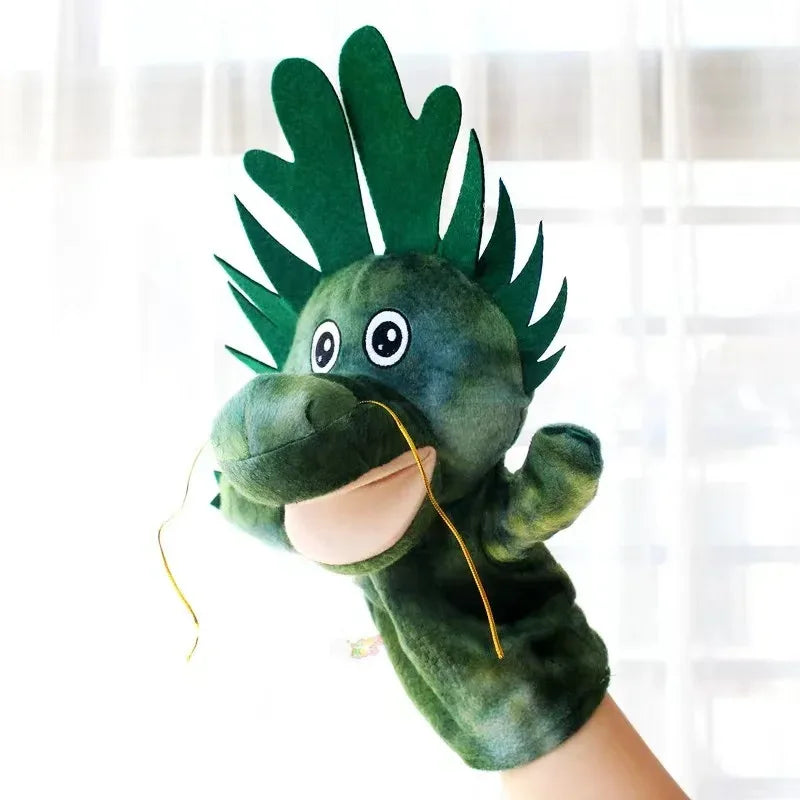 Kawaii Plush Animal Hand Puppet Set for Kids Educational Stories - ToylandEU