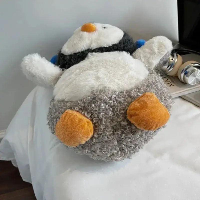  Kawaii Plush Backpacks With Anime Penguin Headphones -  ToylandEU™