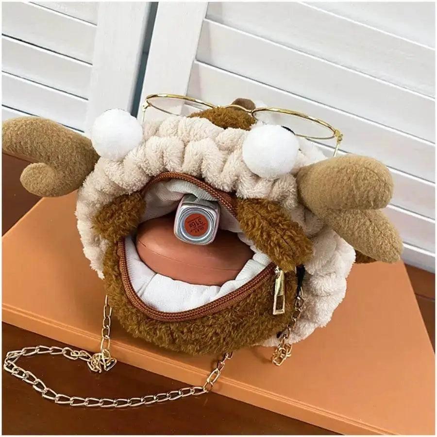  Kawaii Plush Dog Backpack for Girls - Cute Stuffed Animal Bag with  -  ToylandEU™
