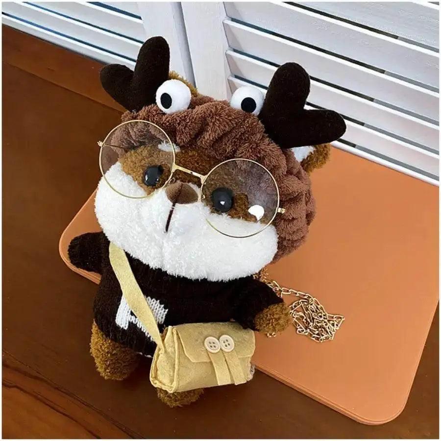  Kawaii Plush Dog Backpack for Girls - Cute Stuffed Animal Bag with  -  ToylandEU™