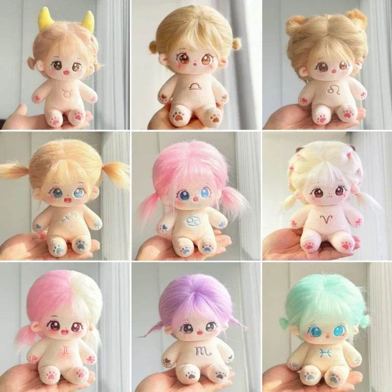 Kawaii Plush Doll 20cm Zodiac Idol For Girls Gift Set - ToylandEU