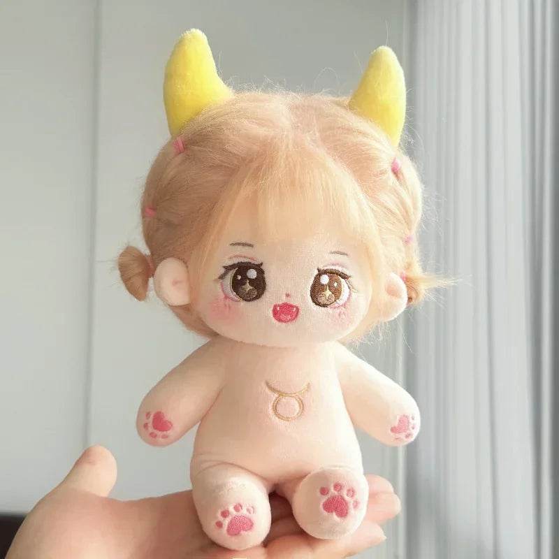 Kawaii Plush Doll 20cm Zodiac Idol For Girls Gift Set - ToylandEU