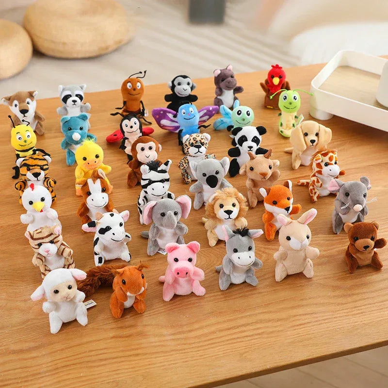 Kawaii Plush Doll Finger Puppet Toy Educational Fun for Kids - ToylandEU