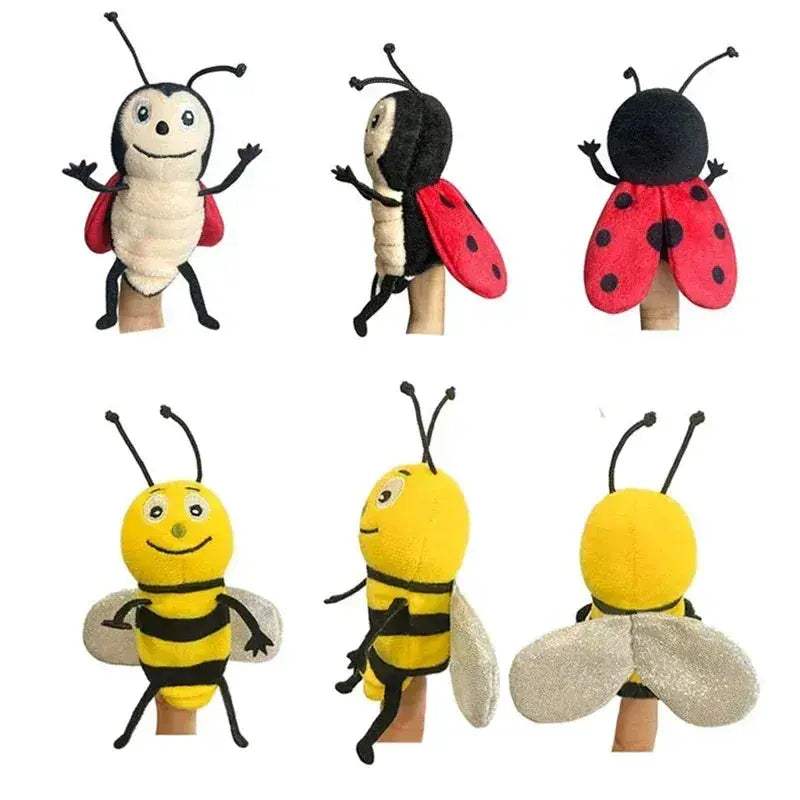  Kawaii Plush Doll Finger Puppet Toy Educational Unisex -  ToylandEU™