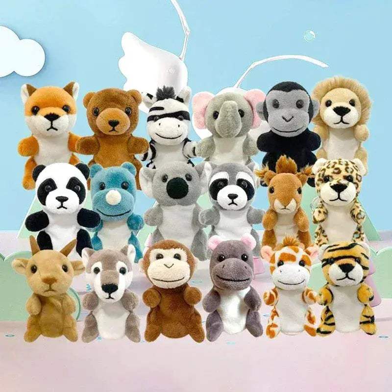  Kawaii Plush Doll Finger Puppet Toy Educational Unisex -  ToylandEU™