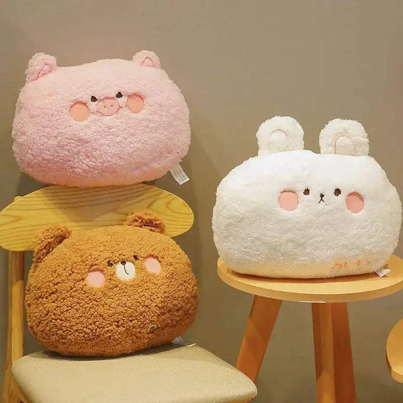 Kawaii Plush Toys Assorted Stuffed Animals Cushion Pillow 35cm - ToylandEU