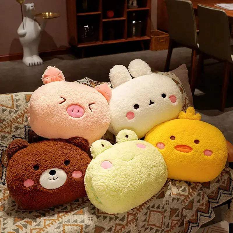 Kawaii Plush Toys Assorted Stuffed Animals Cushion Pillow 35cm - ToylandEU