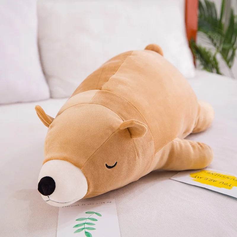 Kawaii Polar Bear Plush Toy - Super Soft & Cuddly (35-95CM) - ToylandEU