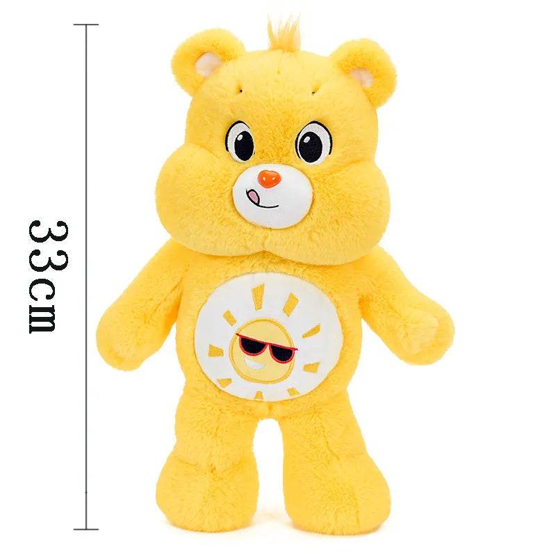 Kawaii Rainbow Love Bear Plush Toy - Adorable Collectible 33cm - ToylandEU