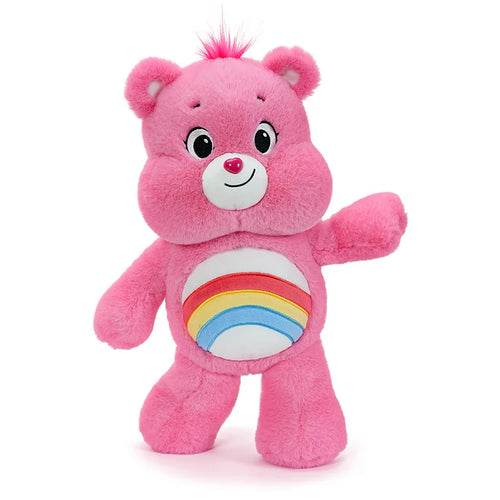 Kawaii Rainbow Love Bear Plush Toy - Adorable Collectible 33cm - ToylandEU