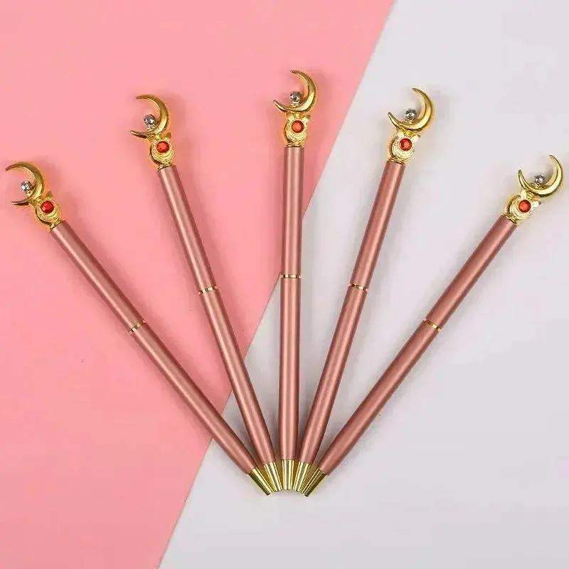 Kawaii Sailor Moon Ballpoint Pen, Black Office Pen Stationery Supplies School Student Gifts - ToylandEU