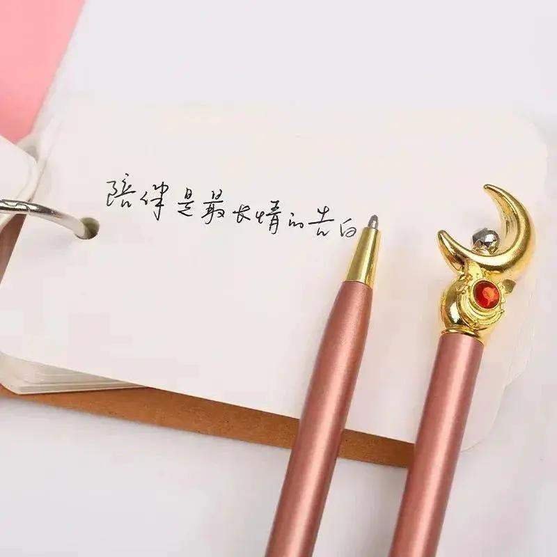 Kawaii Sailor Moon Ballpoint Pen, Black Office Pen Stationery Supplies School Student Gifts - ToylandEU
