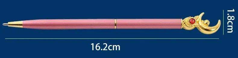 Kawaii Sailor Moon Ballpoint Pen, Black Office Pen Stationery Supplies School Student Gifts - ToylandEU
