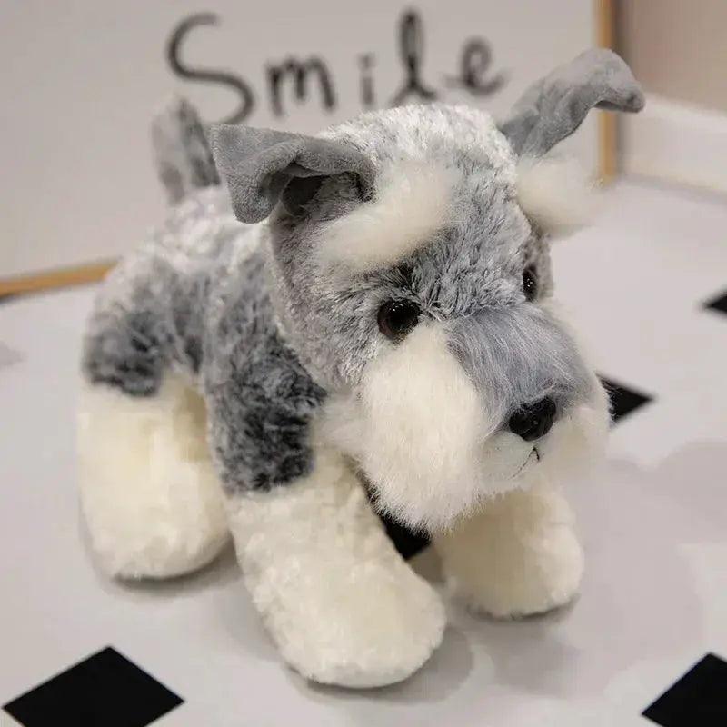  Kawaii Schnauzer Plush Toy Ultra Soft Stuffed Gift -  ToylandEU™