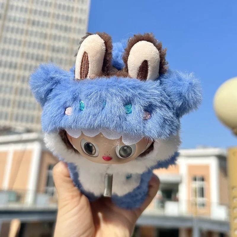 Kawaii Shark Onesie For Mini Doll Cute Plush Doll Outfit - ToylandEU