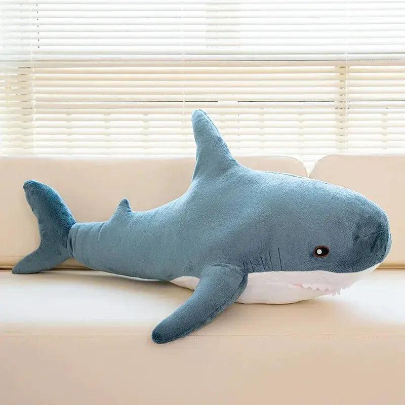  Kawaii Shark Plush Toy Large Cuddle Cushion Gift -  ToylandEU™