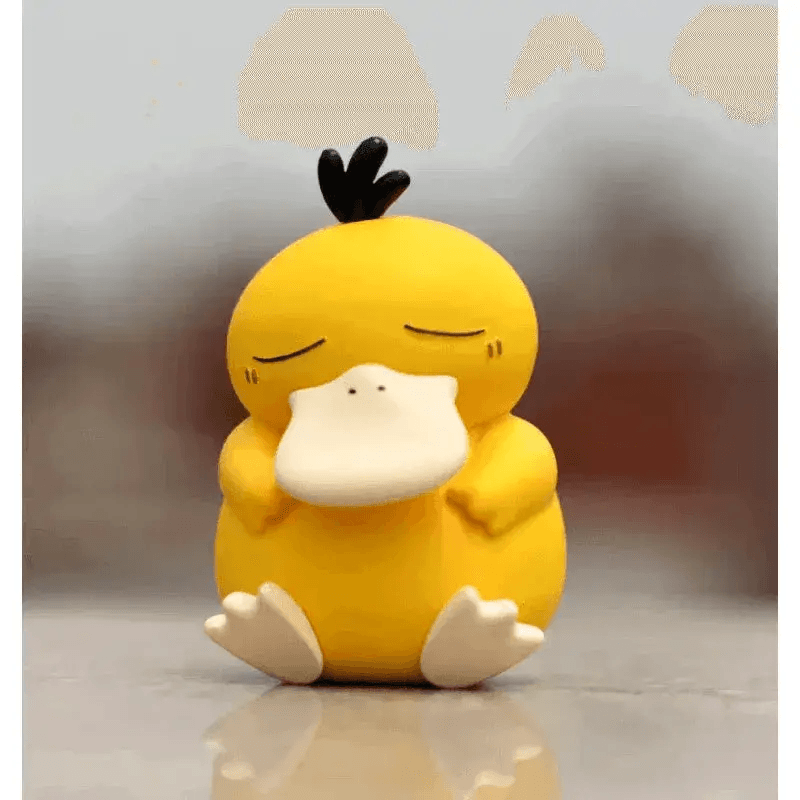 Kawaii Sleeping Snorlax, Gonbe, Psyduck Pokemon Anime Figure Set - ToylandEU