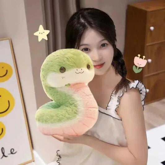 Kawaii Snake Plush 25cm Ultra Soft Gift For Girlfriend -  ToylandEU™