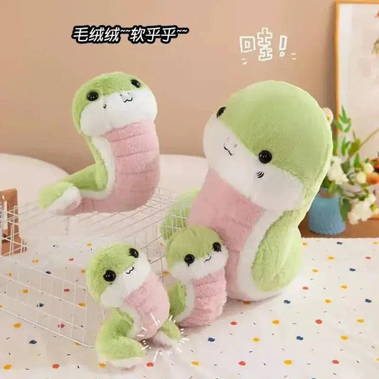  Kawaii Snake Plush Toy Valentines Day Gift Disney Soft -  ToylandEU™