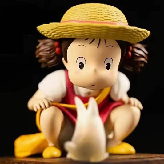 Kawaii Totoro Figure Mei Xiaomei Plastic Collectible Gift - ToylandEU