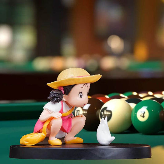 Kawaii Totoro Figure Mei Xiaomei Plastic Collectible Gift - ToylandEU