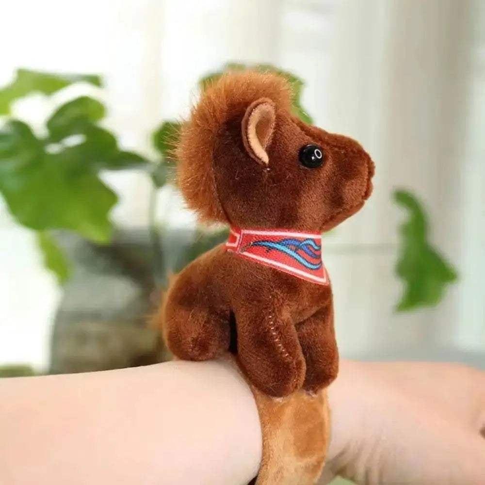Kawaii Zodiac Horse Slap Bracelet Soft Cotton Wrist Band - ToylandEU