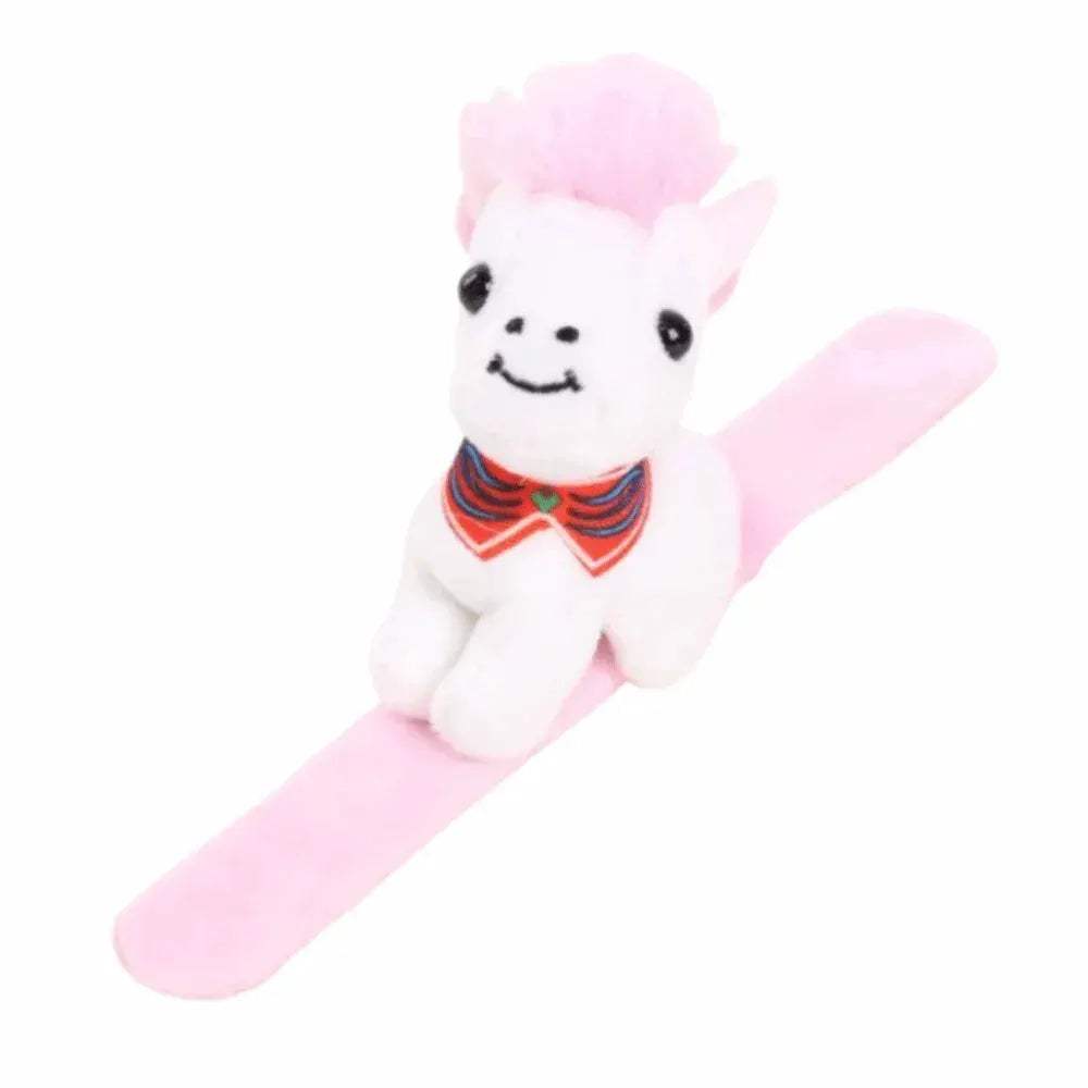 Kawaii Zodiac Horse Slap Bracelet Soft Cotton Wrist Band - ToylandEU