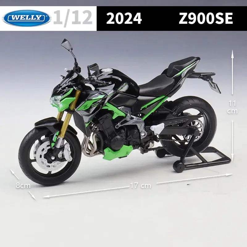 Kawasaki Ninja Z900 SE Diecast 1:12 Scale Collectible - ToylandEU