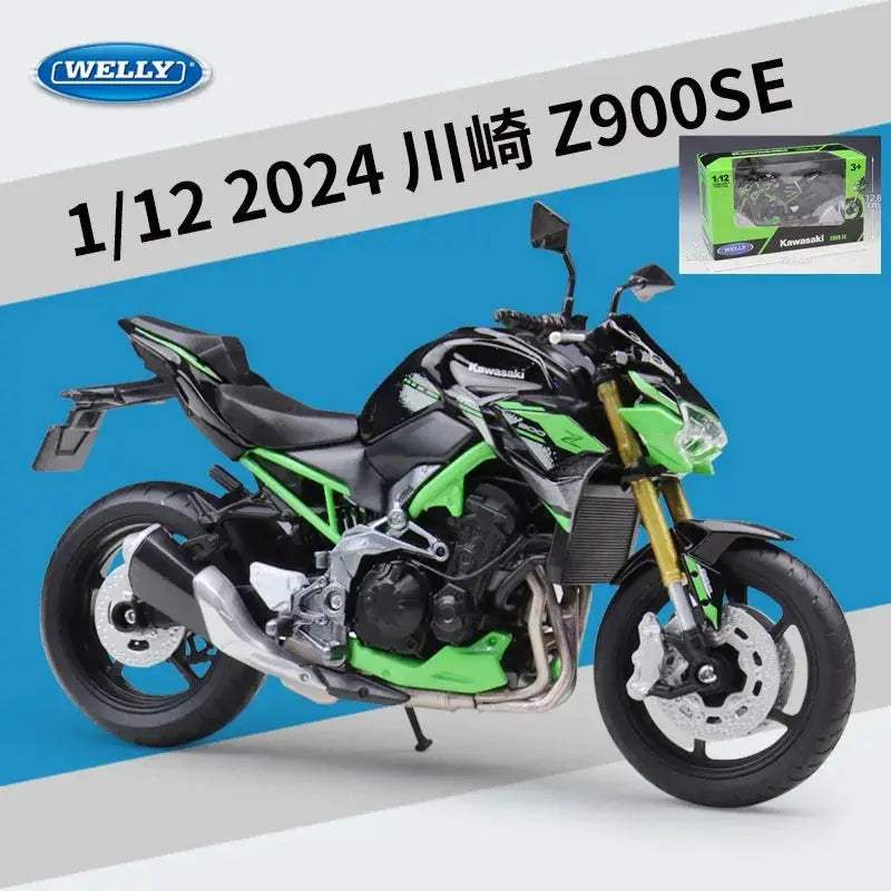 Kawasaki Ninja Z900 SE Diecast 1:12 Scale Collectible - ToylandEU