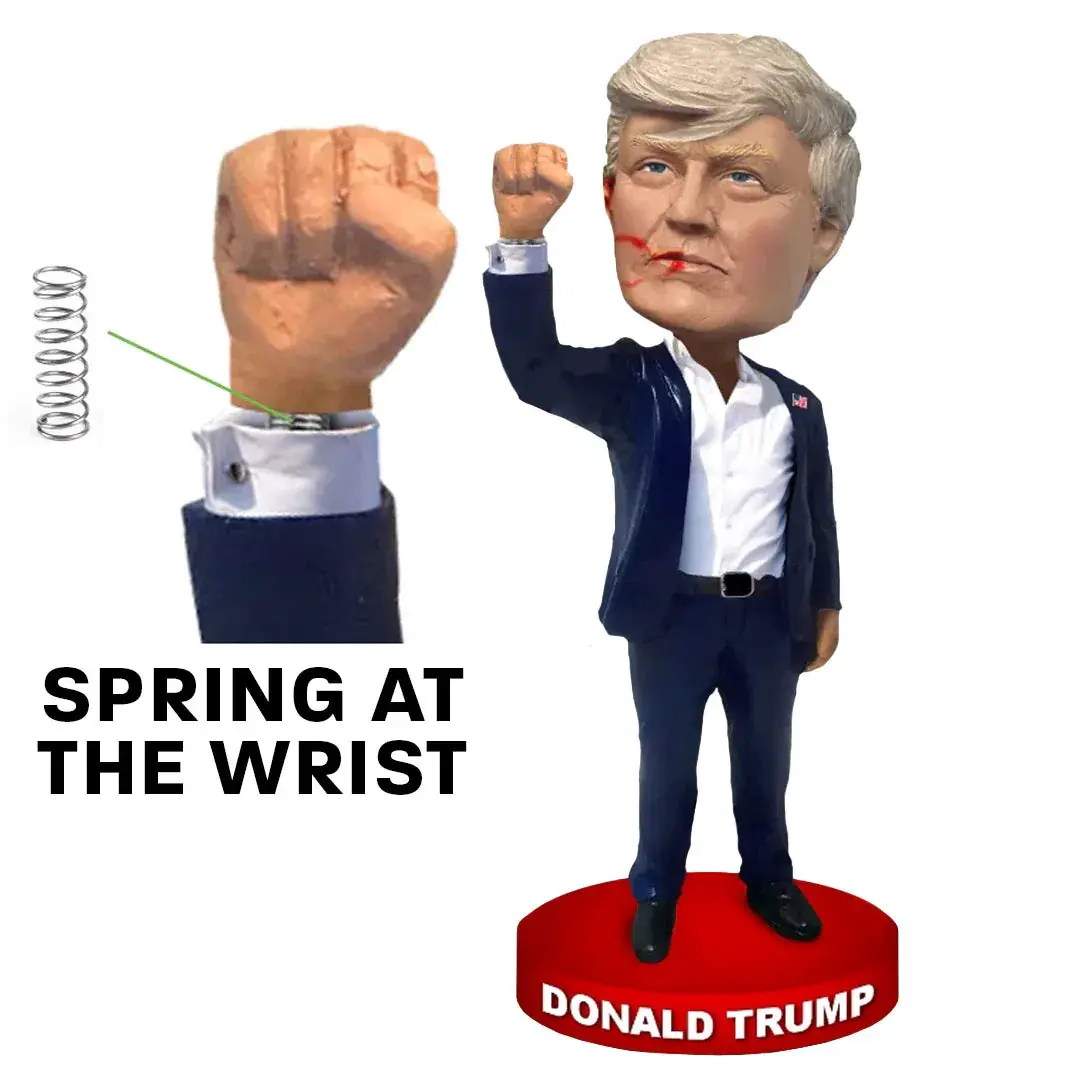 Keep Fighting Trump Bobblehead for Dedicated Supporters and Collectors - Proud Patriots