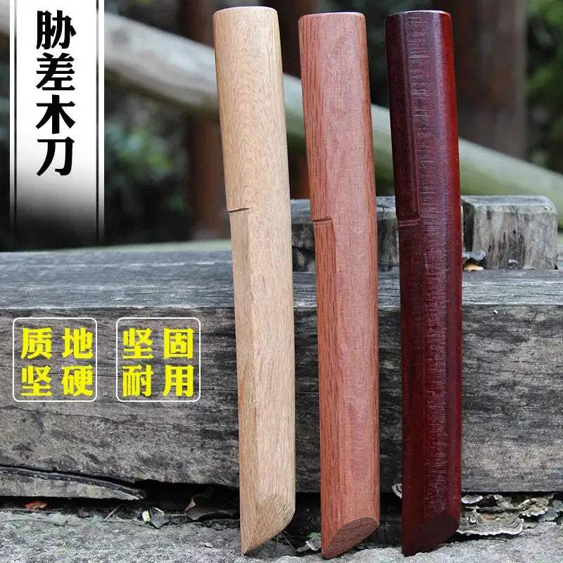  Kendo Wooden Sword Iaido Wakizashi Unsharpened 30cm -  ToylandEU™