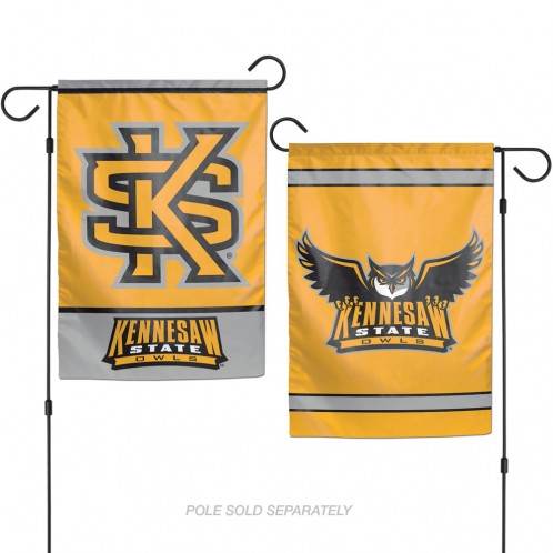 Kennesaw State Owls Garden Flag 12x18 Two Sided WinCraft - ToylandEU