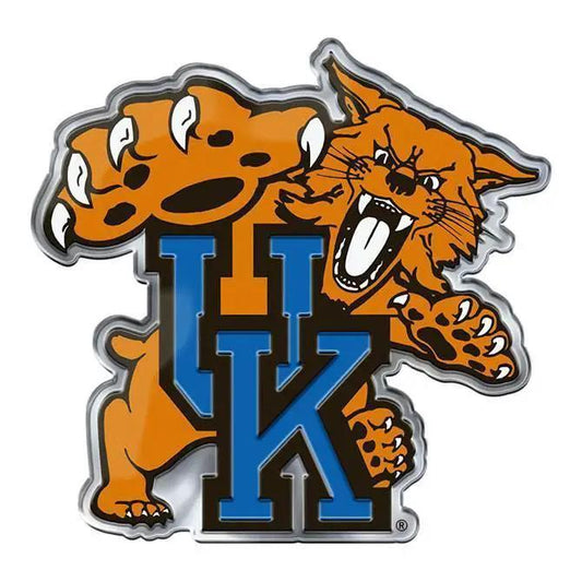  Kentucky Wildcats Auto Emblem Color Logo 3D Aluminum -  ToylandEU™