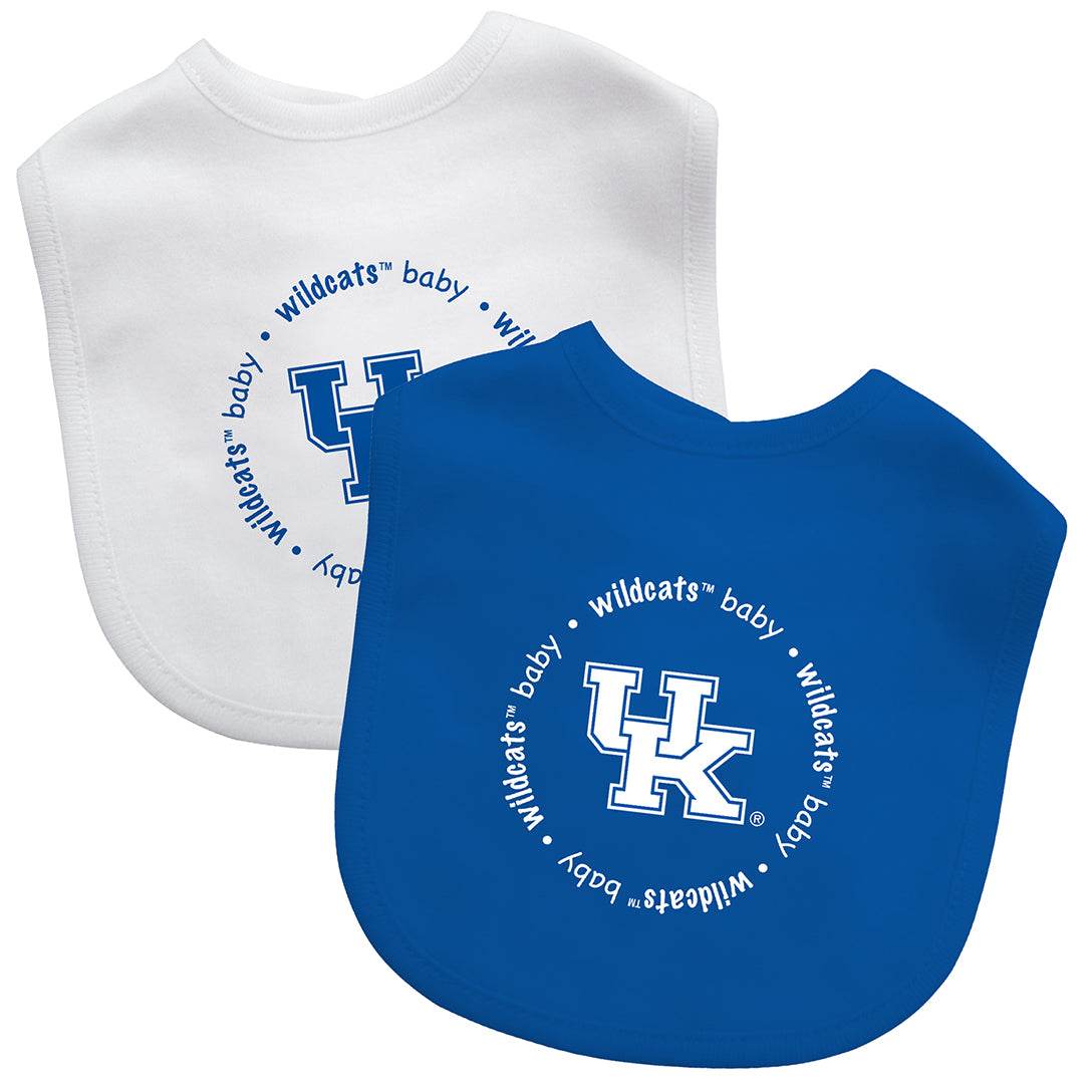 Kentucky Wildcats Baby Bibs 2 Pack Officially Licensed - ToylandEU