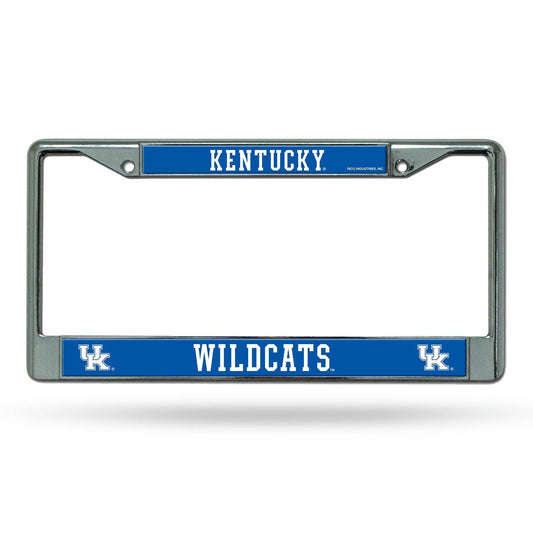 Kentucky Wildcats Chrome License Plate Frame Printed Insert - ToylandEU