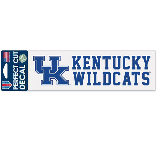 Kentucky Wildcats Decal 3x10 Perfect Cut Wordmark Color - ToylandEU