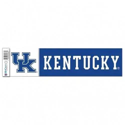  Kentucky Wildcats Decal 3x12 Self Adhesive Bumper Strip -  ToylandEU™