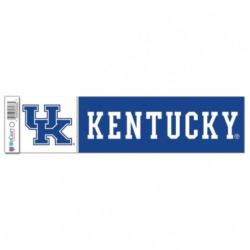 Kentucky Wildcats Decal 3x12 Self Adhesive Bumper Strip - ToylandEU
