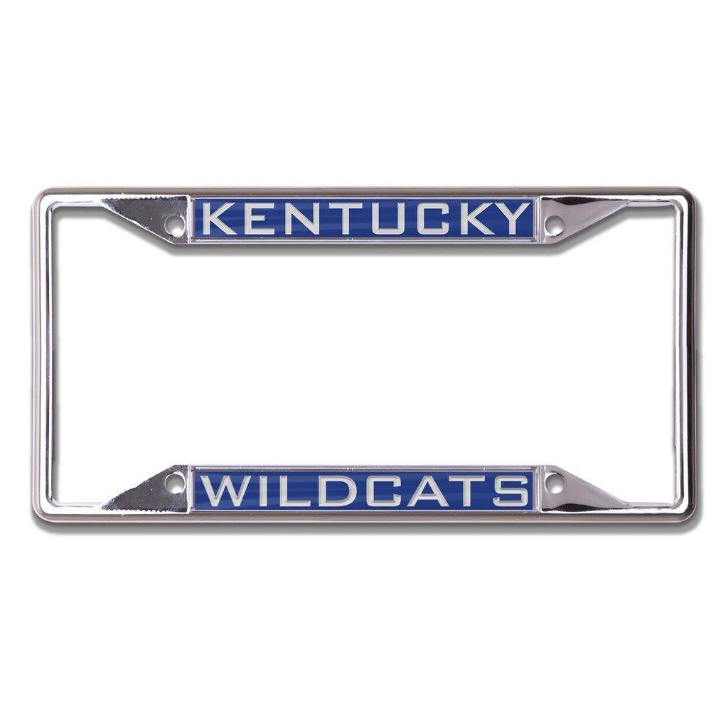 Kentucky Wildcats Inlaid License Plate Frame Chrome Plated - ToylandEU