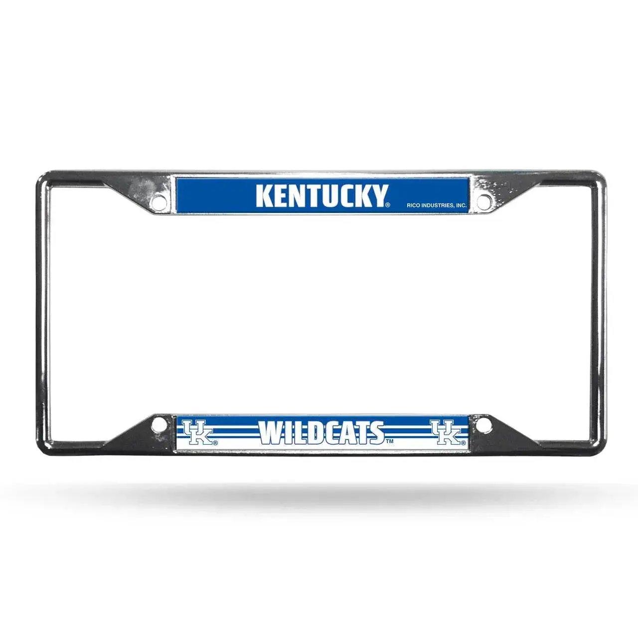  Kentucky Wildcats License Plate Frame Chrome Ez View -  ToylandEU™