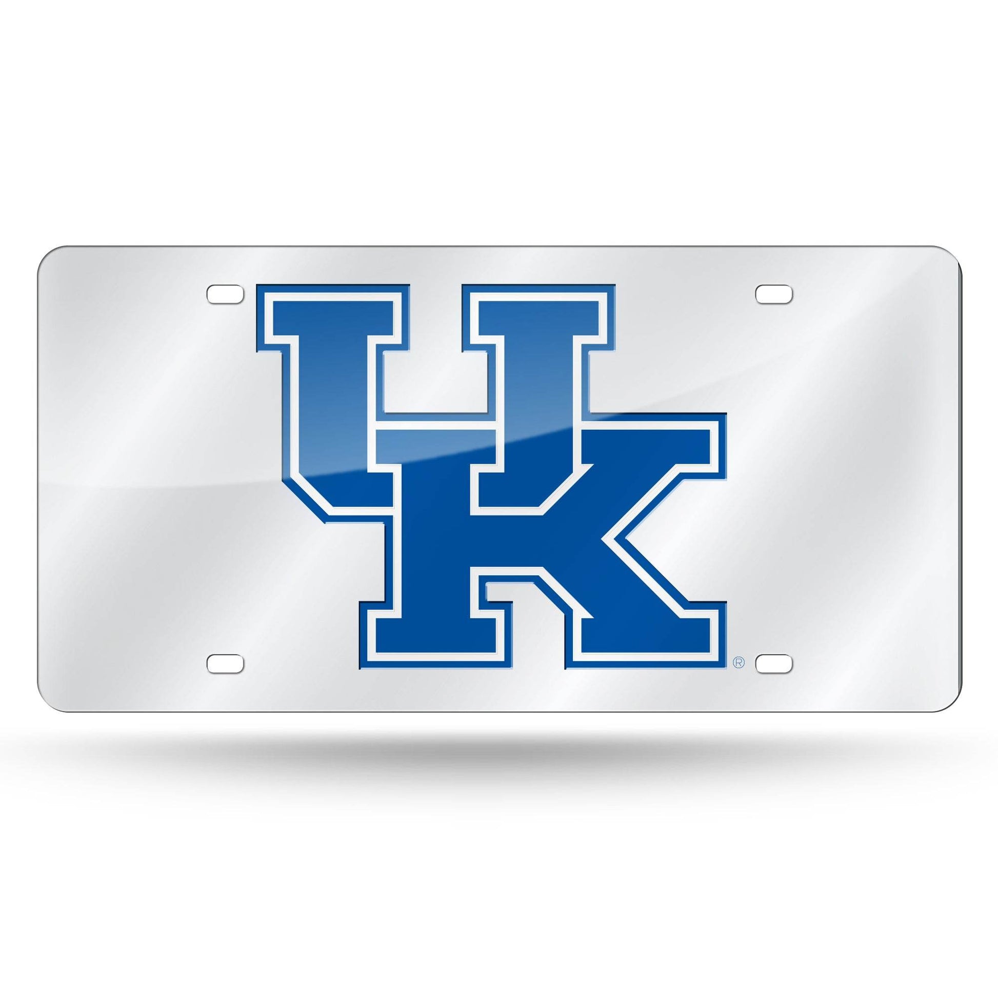 Kentucky Wildcats License Plate Laser Cut Silver Finish - ToylandEU