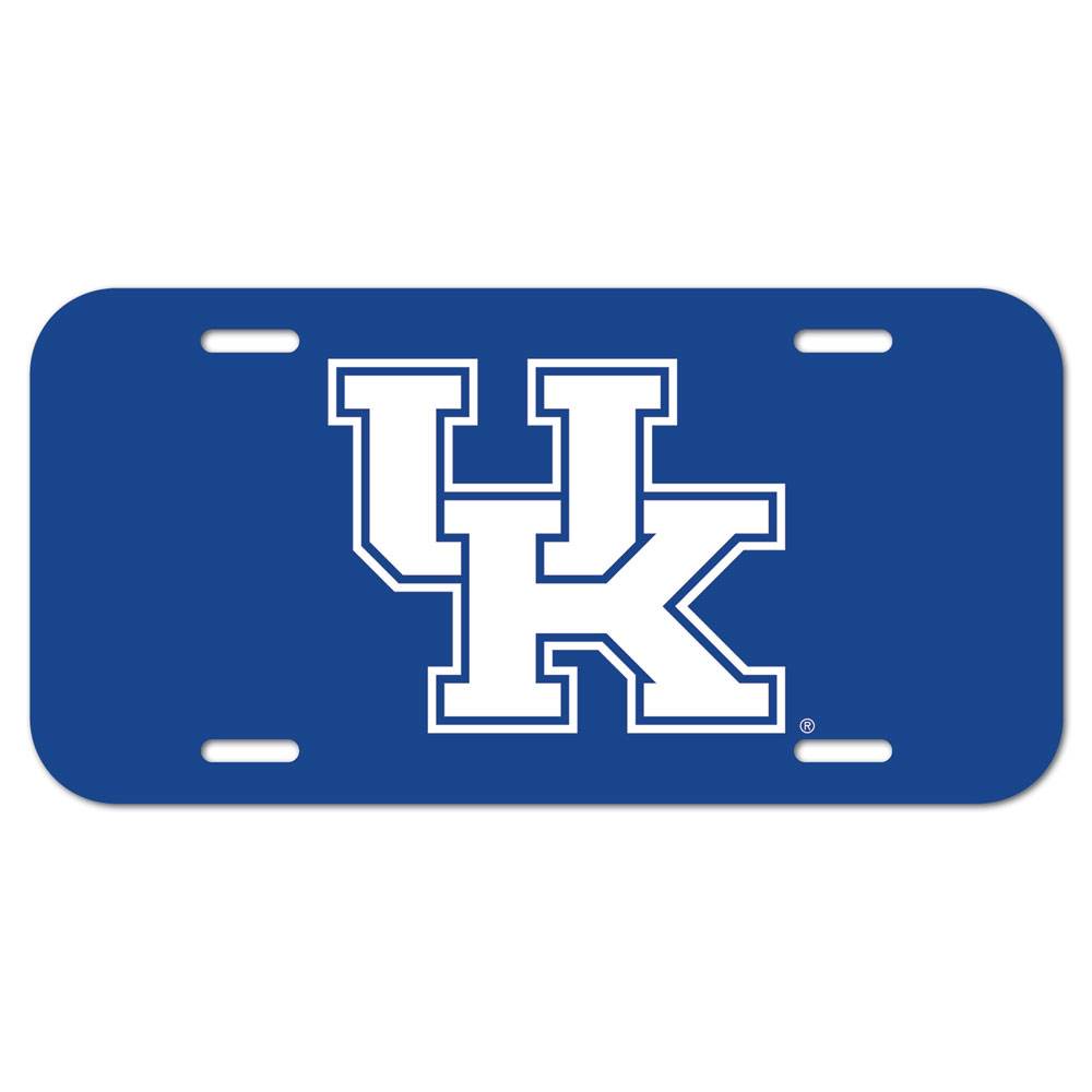 Kentucky Wildcats License Plate Plastic Officially Licensed - ToylandEU