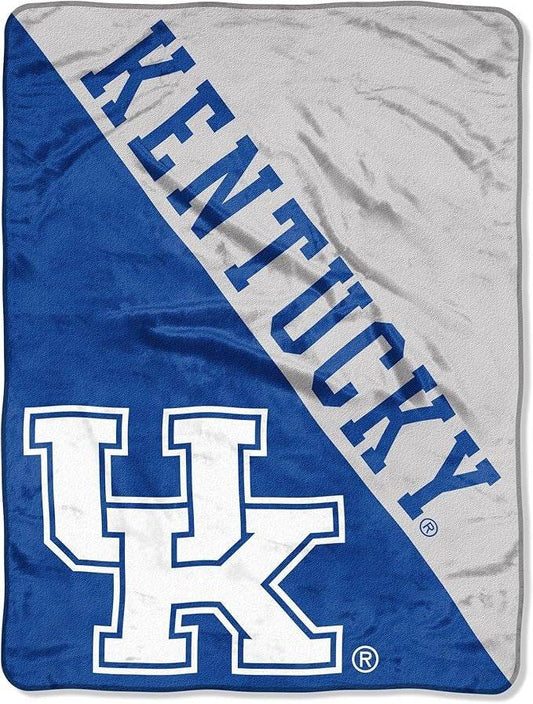 Kentucky Wildcats Micro Raschel Blanket Halftone 46x60 - ToylandEU
