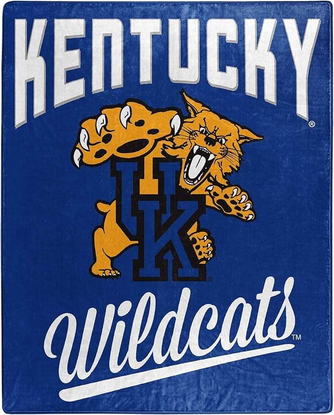 Kentucky Wildcats Raschel Blanket 50x60 Alumni Design - ToylandEU