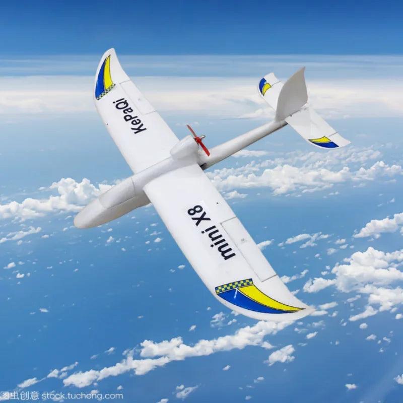 Kepakqi X8 Rc Plane | 6 Channel EPO Foam Glider | Toylandeu
