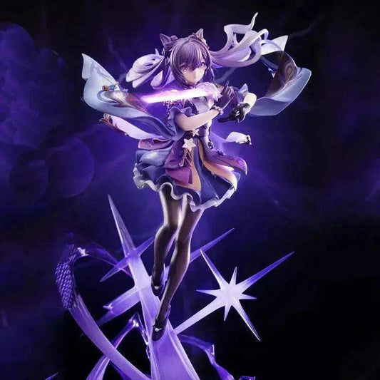  Keqing Figure, Sexy Kawaii Cute Genshin Impact Figurine, Anime Gifts 10 in -  ToylandEU™