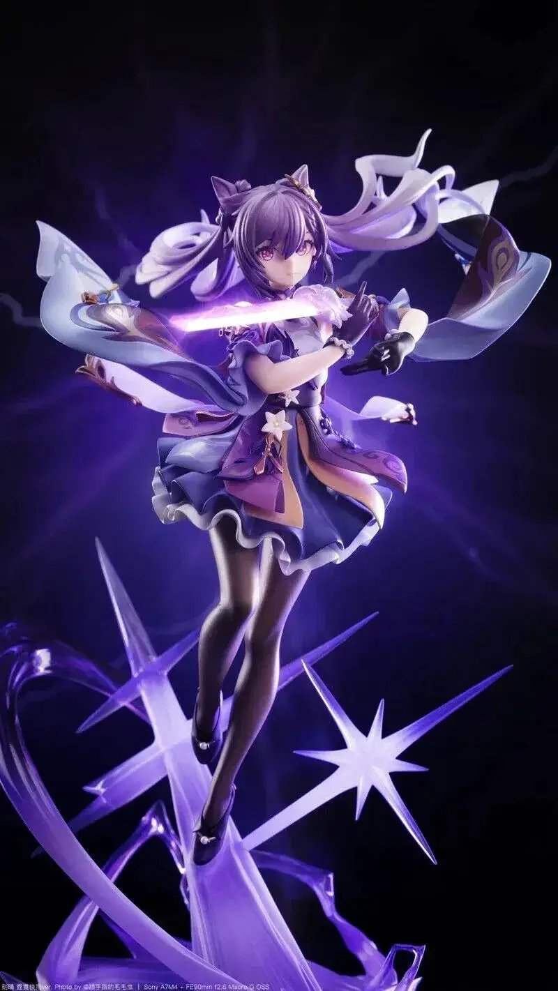 Keqing Figure, Sexy Kawaii Cute Genshin Impact Figurine, Anime Gifts 10 in - ToylandEU