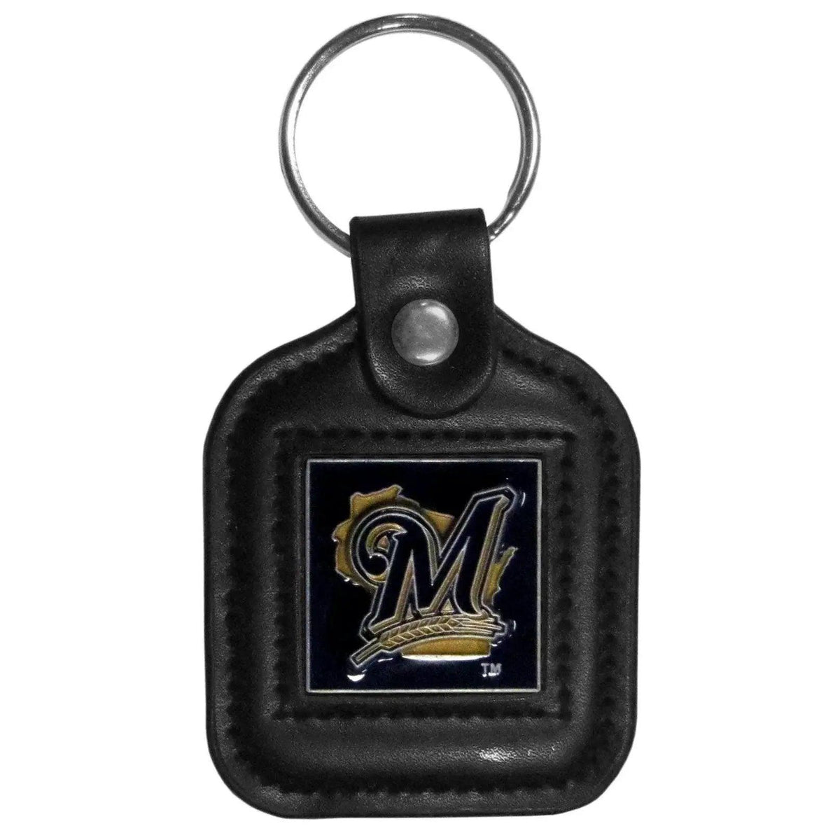  Milwaukee Brewers Square Leather Key Ring With Logo -  ToylandEU™