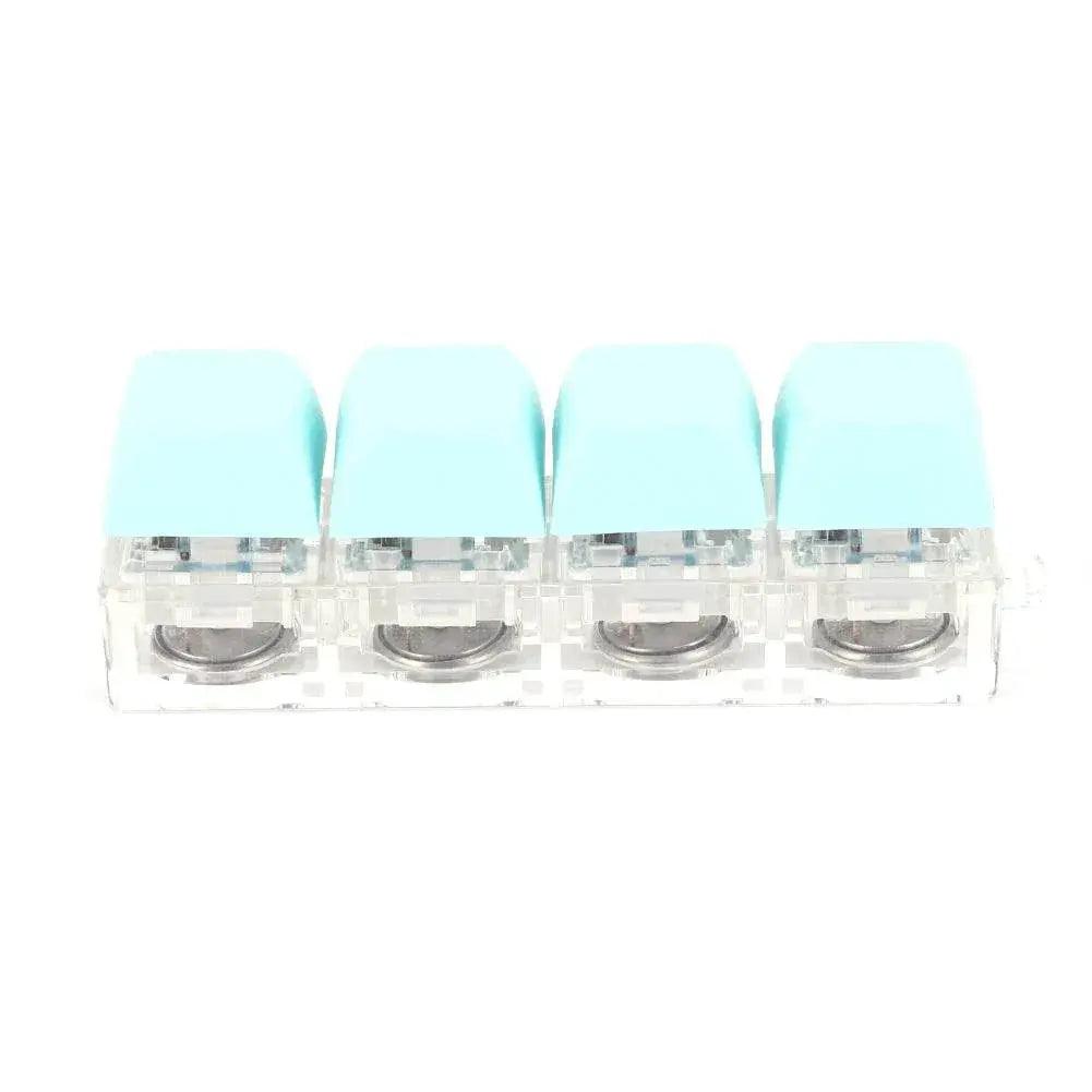 Keyboard Fidget Keychain 4 Keys LED Light Stress Relief Toy -  ToylandEU™